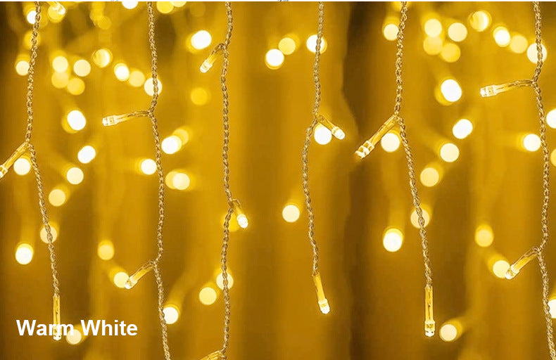 ŚWIATŁA BOŻONARODZENIOWE 510LED GIRLANDA ZEWNĘTRZNA/INTERLIGHT BIAŁA + CIEPŁA BIAŁA 2 W 1 
