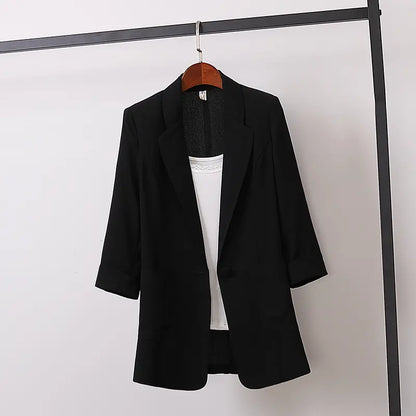 🔥【70% ZNIŻKI】【Kup 1, a 2 dostaniesz gratis】【M-4XL】2024 Nowy damski garnitur marynarski w dużym rozmiarze, swobodny i uniwersalny 