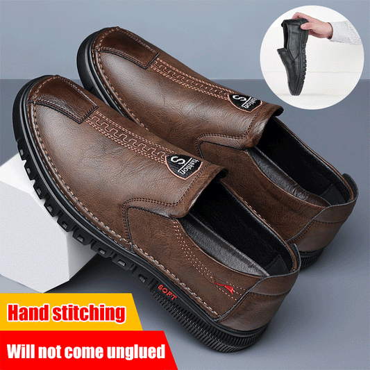 【39-44】Ręcznie robione skórzane buty męskie 