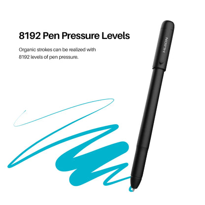 Długopis cyfrowy neutralny HUION Scribo PW310 bez baterii 8192 poziomy do HS611/HS64/HS610/Q620M/H610PRO V2/Kamvas Pro 20