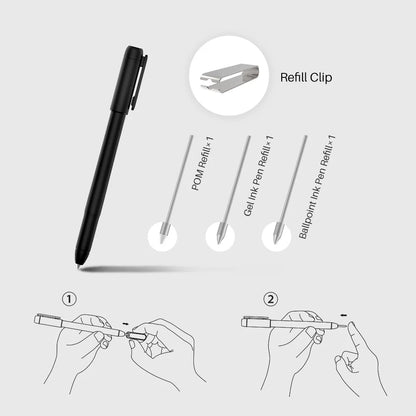 Długopis cyfrowy neutralny HUION Scribo PW310 bez baterii 8192 poziomy do HS611/HS64/HS610/Q620M/H610PRO V2/Kamvas Pro 20