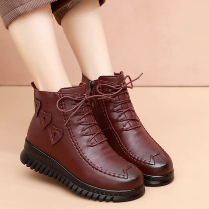 【35-41】2023 zimowe płaskie buty antypoślizgowe