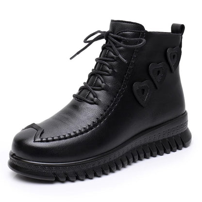 【35-41】2023 zimowe płaskie buty antypoślizgowe
