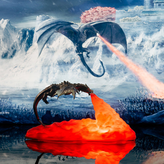 Kreatywna lampka nocna do sypialni Charizard 